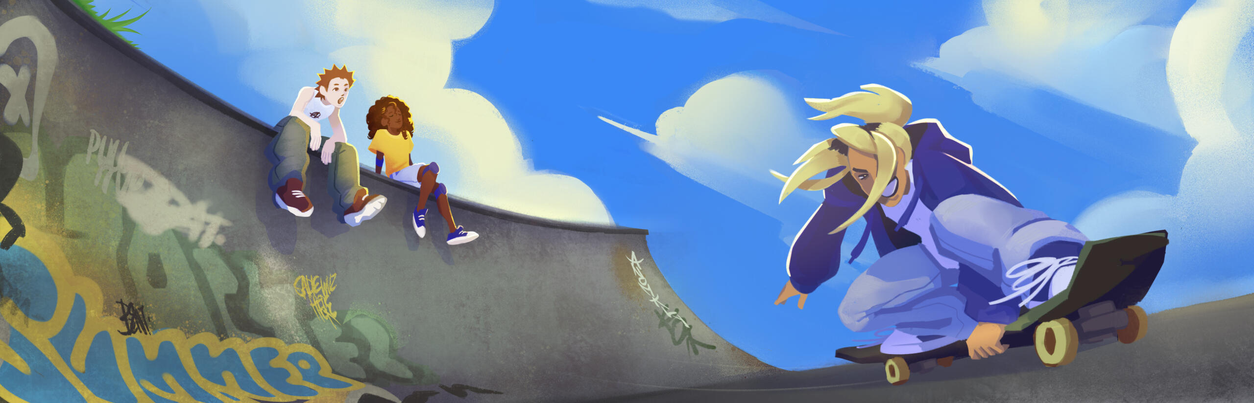 Sky Skate - Concept Art